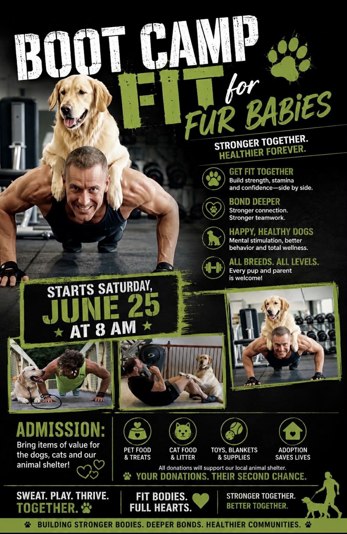 Fit-4-FurBabies event brochure